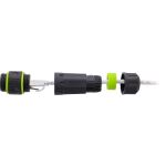 InLine Patchkabelkupplung Cat.6A, IP68, 2x RJ45 Buchse, geschirmt, M20