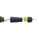 InLine Patchkabelkupplung, kurz, Cat.6A, IP68, 2x RJ45 Buchse, geschirmt