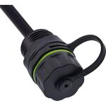 InLine Patchkabelkupplung Cat.6A, IP68, RJ45 Buchse zu Stecker, 20cm