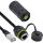 InLine Patchkabelkupplung Cat.6A, IP68, RJ45 Buchse zu Stecker, 20cm