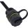 InLine Patchkabelkupplung Cat.6A, IP68, RJ45 Buchse zu Stecker, 20cm