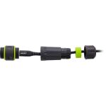 InLine USB-C-Kabelkupplung, IP68, 2x USB-C Buchse, geschirmt, M20