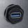 InLine USB-A-Kabelkupplung, kurz, IP68, 2x USB-A Buchse, geschirmt