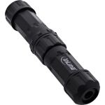 InLine Netzkabelkupplung, IP68, 3pol, Stecker/Buchse, M20, schwarz