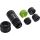 InLine Netzkabelkupplung, IP68, 3pol, Stecker/Buchse, M20, schwarz