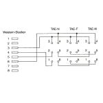 InLine TAE Adapterkabel, RJ45 Stecker auf TAE NFN Dose, 20cm