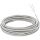 InLine Telefon-Kabel 4-adrig, 2x2x0,6mm, zum Verlegen, 25m Ring