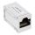 InLine Patchkabelkupplung Metall Cat.6A, 2x RJ45 Buchse, geschirmt