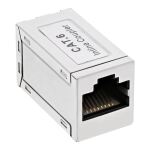 InLine Patchkabelkupplung Metall Cat.6, 2x RJ45 Buchse, geschirmt