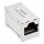 InLine Patchkabelkupplung Metall Cat.6, 2x RJ45 Buchse, geschirmt