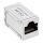 InLine Patchkabelkupplung Metall Cat.5e, 2x RJ45 Buchse, geschirmt