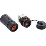InLine Patchkabelbuchse, RJ45 Cat.6A, IP68, für...