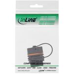 InLine Patchkabelkupplung, RJ45 Cat.6A, IP68, für Industrie, mit Staubkappe