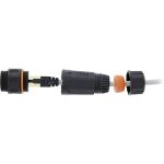 InLine Patchkabelkupplung Cat.6A, wasserdicht IP68, 2x RJ45 Buchse, geschirmt