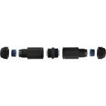 InLine Patchkabelkupplung Cat.6, wasserdicht IP67, 2x RJ45 Buchse, geschirmt