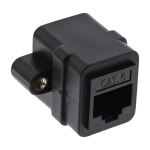InLine Patchkabelkupplung Cat.6, UTP, 2x RJ45 Buchse, zum Einbau