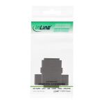 InLine Patchkabelkupplung Cat.6, UTP, 2x RJ45 Buchse, zum Einbau