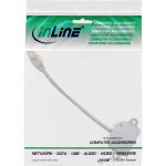 InLine Cat.5e T-Adapter (Port-Doppler), RJ45 Stecker an 2x RJ45 Buchse 0,15m