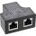 InLine Cat.5e STP T-Adapter (Port-Doppler), RJ45 Buchse an 2x RJ45 Buchse