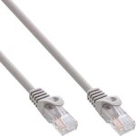 InLine Patchkabel, U/UTP, Cat.5e, grau, 2m