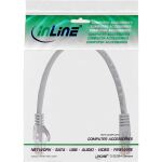 InLine Patchkabel, U/UTP, Cat.5e, grau, 0,3m