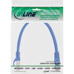 InLine Patchkabel, F/UTP, Cat.5e, blau, 0,3m