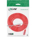 InLine Patchkabel flach, U/UTP, Cat.6, rot, 3m