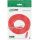 InLine Patchkabel flach, U/UTP, Cat.6, rot, 3m