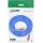 InLine Patchkabel flach, U/UTP, Cat.6, blau, 1,5m