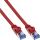 InLine Patchkabel flach, U/FTP, Cat.6A, rot, 2 m