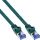 InLine Patchkabel flach, U/FTP, Cat.6A, grün, 0,5 m