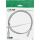InLine Patchkabel slim, U/FTP PiMf, Cat.6A, grau, 2 m
