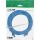 InLine Patchkabel slim, U/FTP PiMf, Cat.6A, blau, 5 m