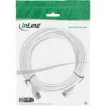 InLine Patchkabel slim, U/FTP PiMf, Cat.6A, weiß, 7,5 m