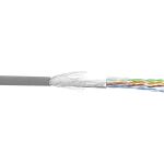 InLine Patchkabel Cat.5e, grau, SF/UTP, AWG26, CCA, PVC, 100m