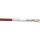 InLine Patchkabel Cat.5e, rot, SF/UTP, AWG26, PVC, 100m
