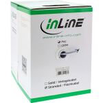 InLine Patchkabel Cat.5e, grau, SF/UTP, AWG26 CCA, PVC, 500m
