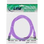 InLine Patchkabel, SF/UTP, Cat.5e, violett, 3m