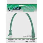 InLine Patchkabel, SF/UTP, Cat.5e, grün, 0,25m