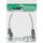 InLine Patchkabel, SF/UTP, Cat.5e, transparent, 0,3m
