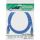 InLine Patchkabel, SF/UTP, Cat.5e, blau, 0,5m