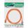 InLine Patchkabel, SF/UTP, Cat.5e, orange, 0,5m