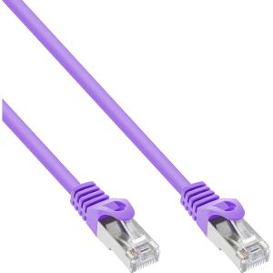 InLine Patchkabel, SF/UTP, Cat.5e, violett, 7,5m