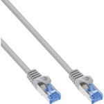 InLine Patchkabel, Cat.6A, S/FTP, TPE (LSZH), CCA, grau, 10m