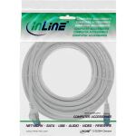 InLine Patchkabel, Cat.6A, S/FTP, TPE (LSZH), CCA, grau, 10m