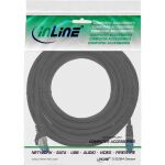 InLine Patchkabel, Cat.6A, S/FTP, TPE (LSZH), CCA, schwarz, 10m