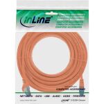 InLine Patchkabel, Cat.6A, S/FTP, TPE (LSZH), CCA, orange, 5m