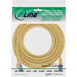 InLine Patchkabel, Cat.6A, S/FTP, TPE (LSZH), CCA, gelb, 7,5m