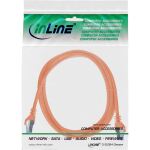 InLine Patchkabel, Cat.6A, S/FTP, TPE (LSZH), CCA, orange, 1,5m