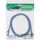 InLine Patchkabel, Cat.6A, S/FTP, TPE (LSZH), CCA, blau, 0,5m